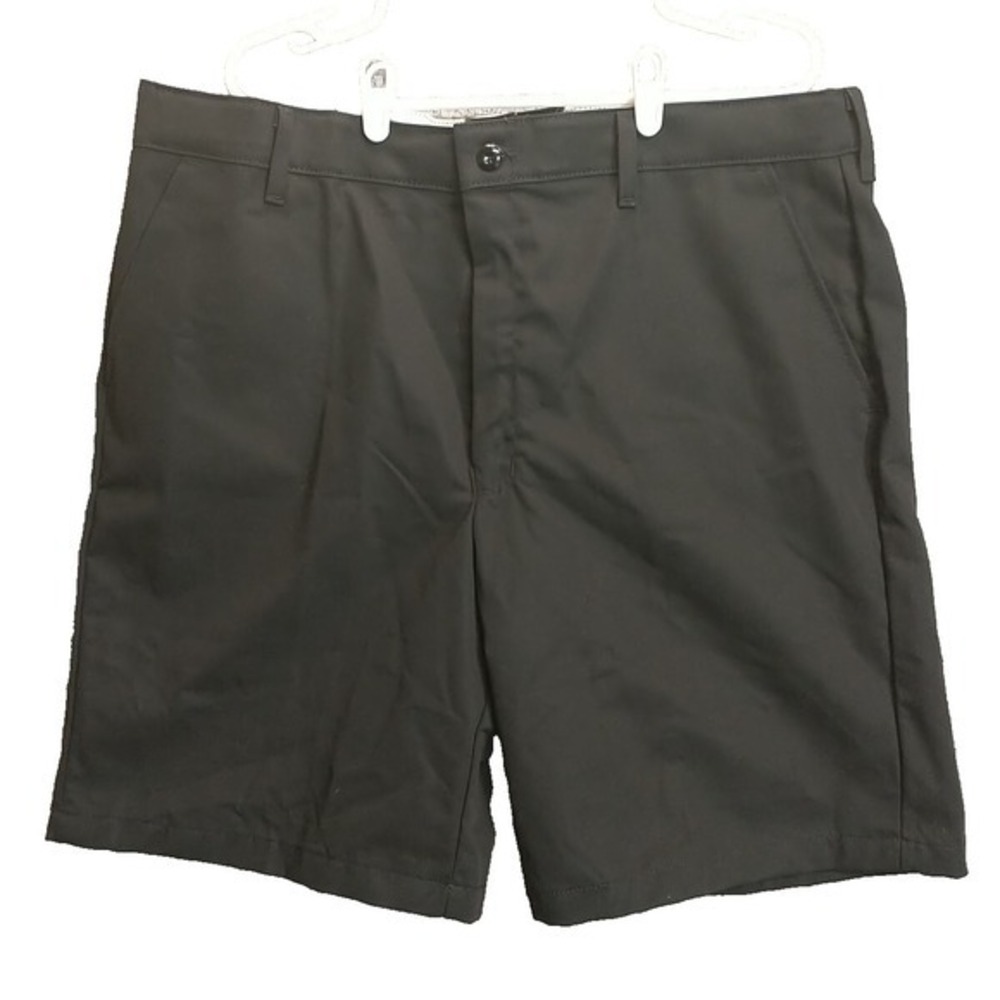 Red Kap Mens Black Work Shorts PT26BK0 Size 42 Heavy Duty Twill 10 Inch Inseam